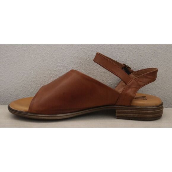 Miz Mooz Women's Sz EUR 37 US 6.5-7 Brown Delphina European Leather Sandals - Picture 6 of 12